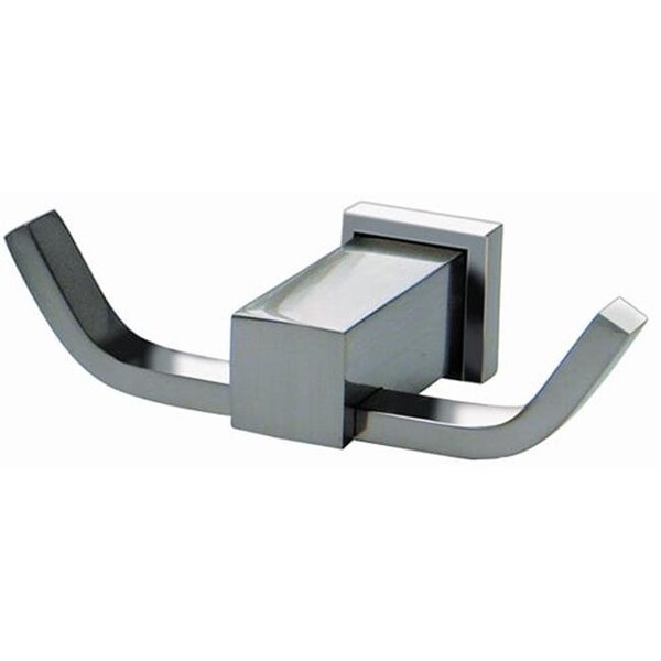 Dawn Kitchen & Bath Products <li>Double Robe Hook.<BR><li>Satin Nickel.<BR><li>Easy way to uplift your home décor.<BR><li>The lat 8204-01S - main